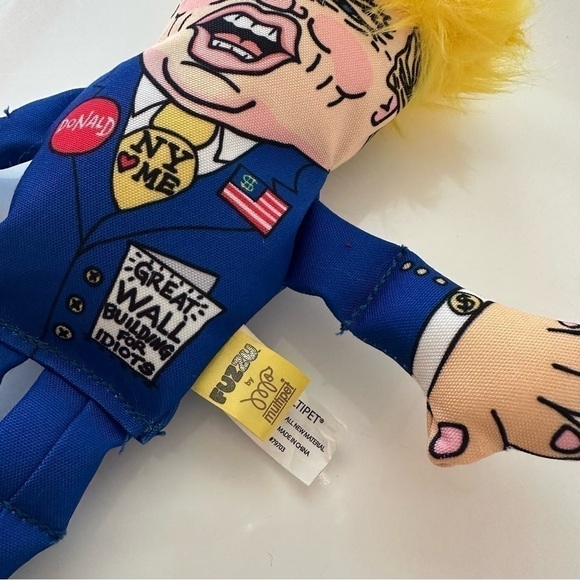 Donald Trump Dog Toy - Fuzzu Political Parody Dog Toy - Picture 2 of 6